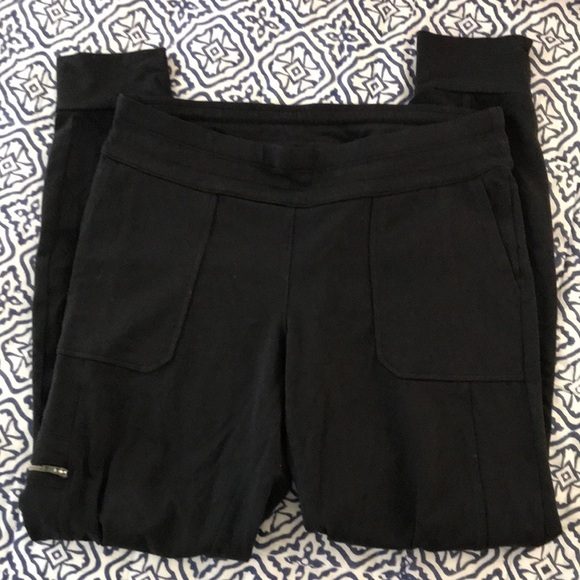 Athleta sz S black cargo joggers - Picture 1 of 4